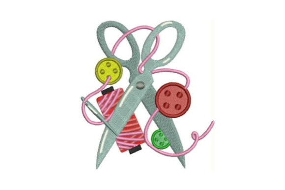 A Craft Fair Favorite: The Tailor Kit Embroidery Design