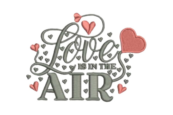 A Designer's Look at the 'Love is in the Air' Embroidery