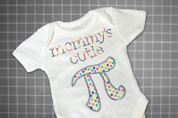 A Professional Review of Mommy's Cutie Pi Symbol Applique