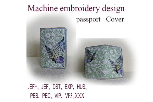 Butterfly Passport Cover Embroidery Design Review