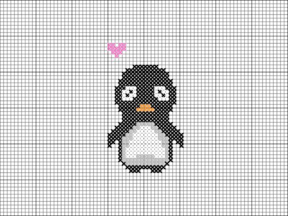 Cross Stitch Penguin: A Designer's Review for Business Merch