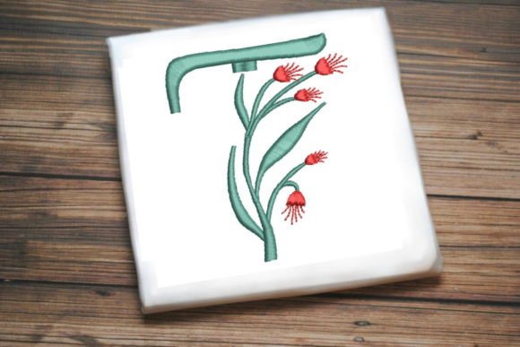Floral Monogram Letter T: A Designer's Practical Review