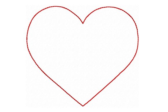 Heart Outline Design: A Versatile Addition for Holiday Creations